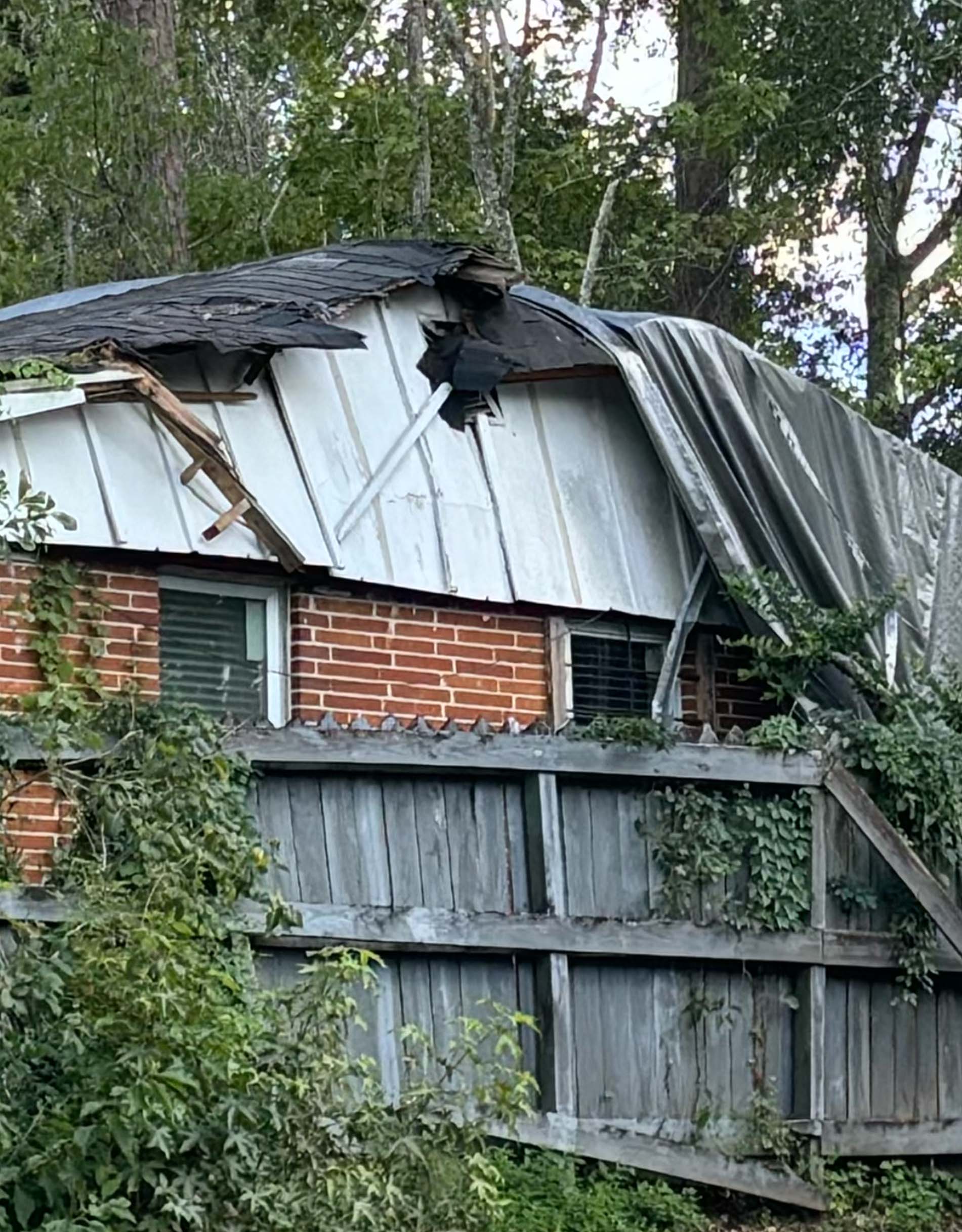 Helene roof damage claim